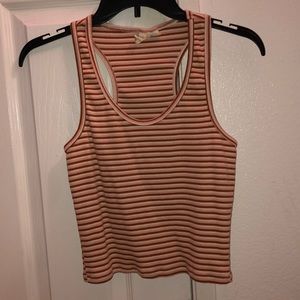Striped crop top